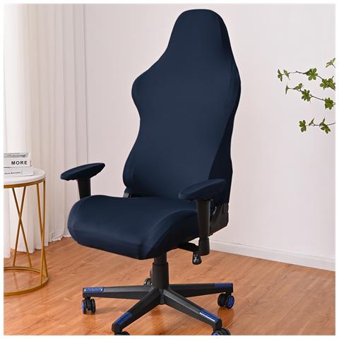 Coprisedia Da Gioco Estensibile, Coprisedia Da Ufficio Antipolvere Navyblue - Foto 3