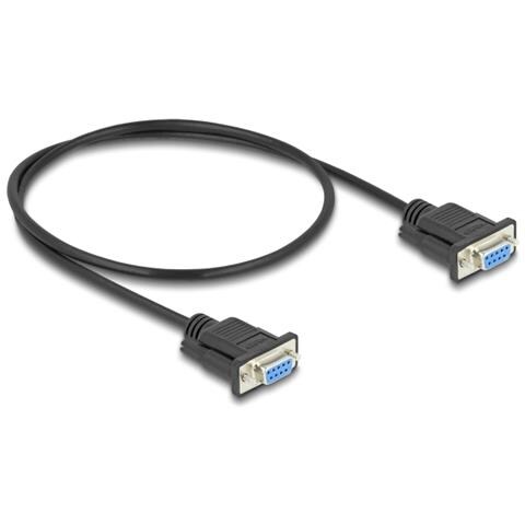Cavo seriale RS-232 D-Sub9 femmina per femmina 0,5 m - Foto 1