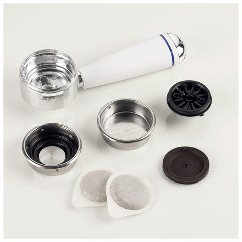 1389 Macchina da caffè Positano, 850W, Capacità serbatoio 0,9L, Filtro ½ tazze, Vassoio raccogli goccia, Cappuccinatore - Foto 5