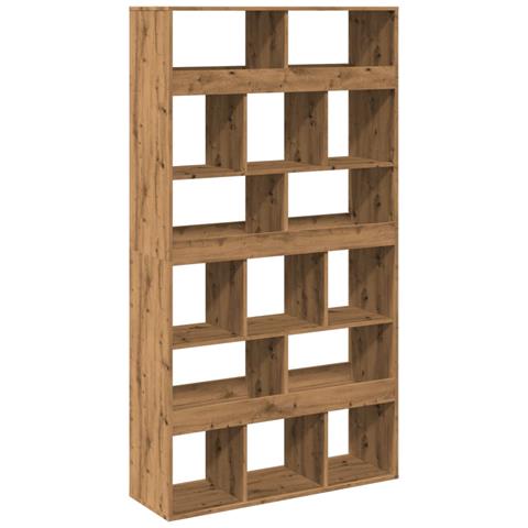 Libreria Rovere Artigianale 100x33x187,5 Cm In Truciolato - Foto 2