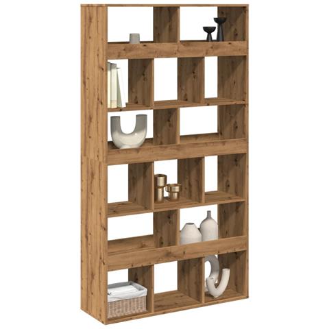 Libreria Rovere Artigianale 100x33x187,5 Cm In Truciolato - Foto 3