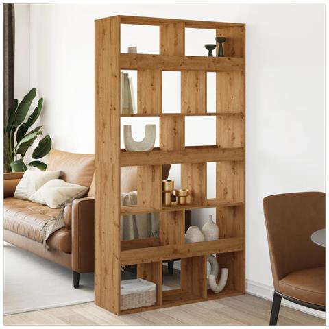 Libreria Rovere Artigianale 100x33x187,5 Cm In Truciolato - Foto 1