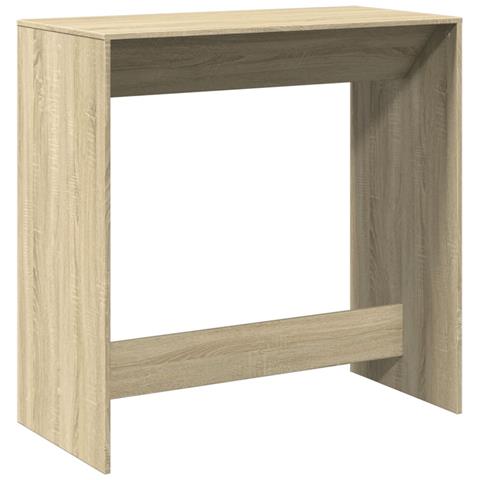 Tavolo Da Bar Rovere Sonoma 102x50x103,5cm In Legno Multistrato - Foto 2
