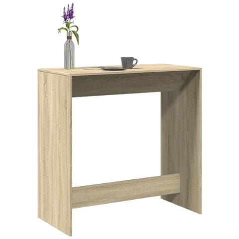 Tavolo Da Bar Rovere Sonoma 102x50x103,5cm In Legno Multistrato - Foto 1