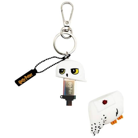 Portachiavi Hedwig Usb 3.2 Da 32 Gb, Bianco - Foto 2