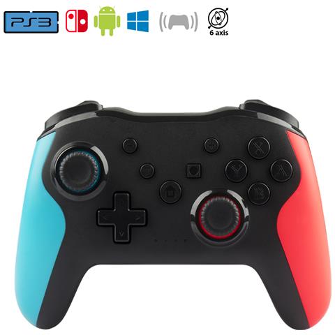 Controller Wireless Con Connessione Bluetooth. Funzioni Turbo, Giroscopio 6 Assi E Vibrazione. Compatibile Con N-switch, Ps3, Pc, Smartphones… - Foto 1