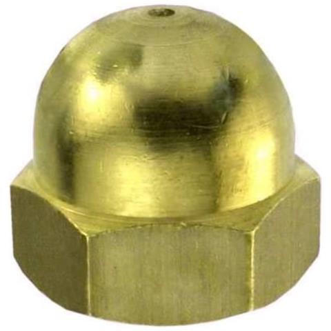 4 Pezzi - Dadi Ciechi In Ottone - Misura 6 - Foto 1