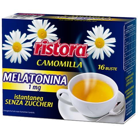 Camomilla Con Melatonina Istantanea Senza Zuccheri Confezione 16 Bustine - Foto 1