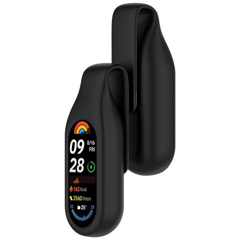 Supporto A Clip Sicuro Per Xiaomi Mi Band 10, 9 E 8 Black - Foto 2