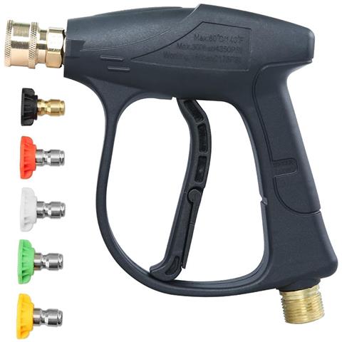 Pistola Per Idropulitrice Ad Alta Pressione Con 5 Ugelli - Pistola Corta - Foto 1