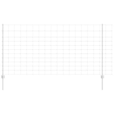 Pali di recinzione  22 pz U-Channel 120 cm Acciaio galvanizzato, Recinto per campi  1.2x25 m Acciaio galvanizzato - Foto 1