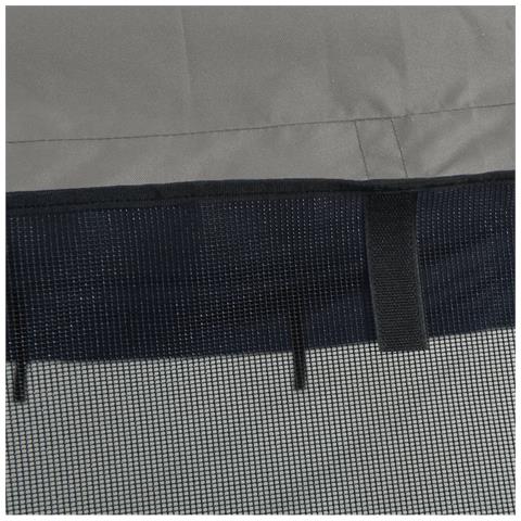 Bimini Prua con Pareti Laterali Rete 4Archi 243x(200-213)x137cm - Foto 9