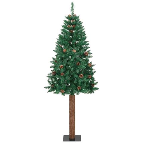 Albero di Natale snodato Verde 77 x 77 x 210 cm PVC - Foto 2