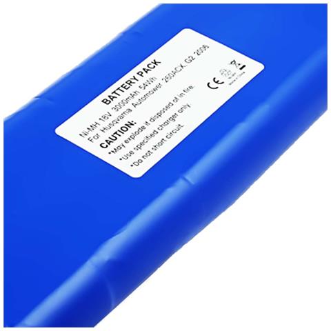 Batteria Per Robot Tosaerba Husqvarna Automower 260acx / 210c Ni-mh 18v 3000mah - Foto 2