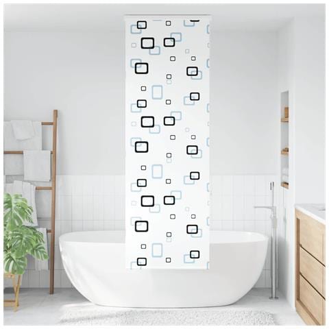 Tenda a Rullo Doccia con Cassonetto 70x240 cm Larghezza Tessuto - Foto 2