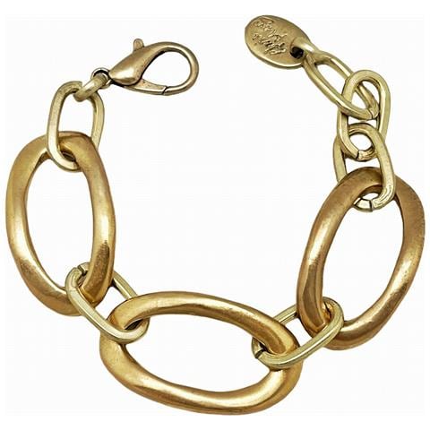 Bracciale A Maglie Placcate In Oro - Foto 1
