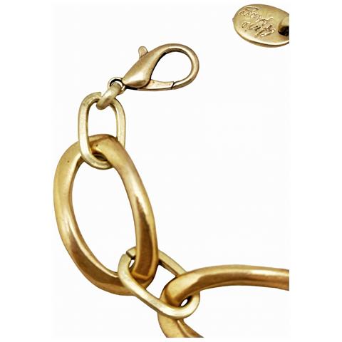 Bracciale A Maglie Placcate In Oro - Foto 2