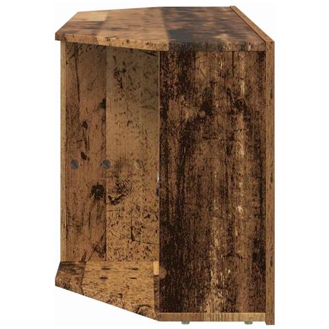 Mobile TV LED Angolare Legno vecchio 107 x 40 x 50 cm - Foto 9