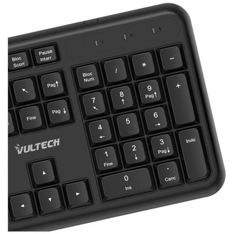 KM-811 tastiera Mouse incluso Ufficio USB QWERTY Italiano Nero - Foto 5