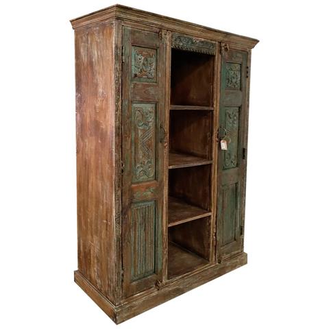 Scaffale In Legno Marrone 178x38x207h Cm - Foto 1