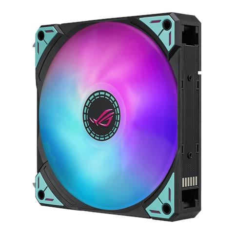 ROG RYUO IV 360 ARGB Hatsune Miku Edition Processore Raffreddatore di liquidi tutto in uno 12 cm Nero, Turchese - Foto 2