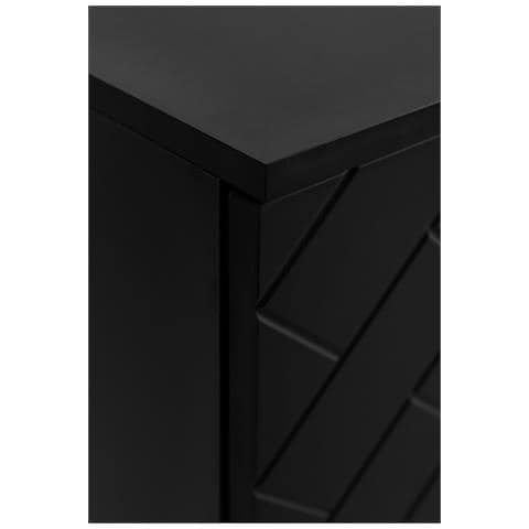 | Mobiletto 60 cm - Nero opaco - Mobili da bagno - Mobiletti - Senza top - Foto 2