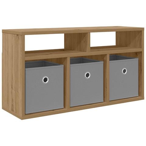 Lowboard con cassetto Rovere artigianale 72 x 22,5 x 38 cm - Foto 1
