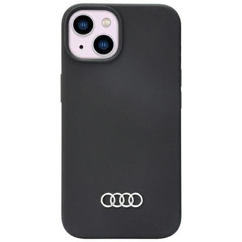 Custodia In Silicone Audi Per Iphone 14 - Nera - Foto 1