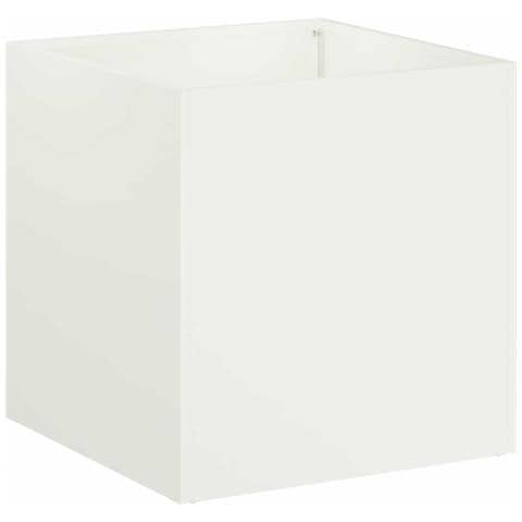 Vaso da giardino Bianco 45 x 45 x 45 cm - Foto 1