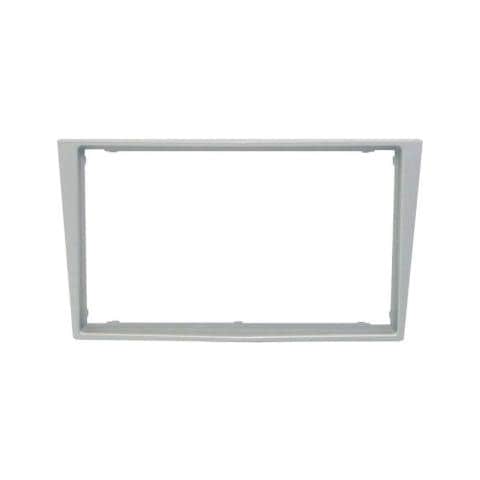 Adattatore autoradio 03354 Mascherina con foro Doppio Din colore argento Opel / Renault / Suzuki - Foto 1
