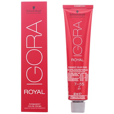 Igora Royal 7-55 Permanent Color Cream 6 0ml - Foto 1
