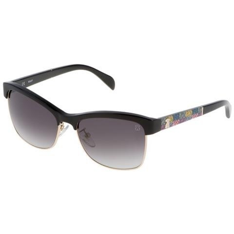 STO907-570700 Occhiali da Sole, Nero (Shiny Black), 57 Donna - Foto 1