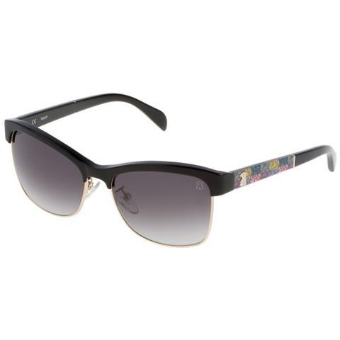 STO907-570700 Occhiali da Sole, Nero (Shiny Black), 57 Donna - Foto 2