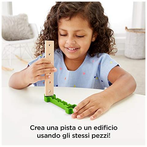 Fisher-price Wonder Makers, Il Centro Di Riciclaggio, Set Da Costruzione Con Più Di 40 Pezzi, Giocattolo Per Bambini 3+ Anni, Gfj12 - Foto 2