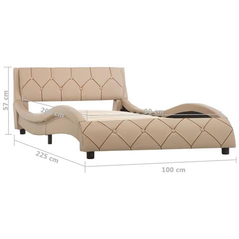 Lettino Prendisole Trasformabile con Cuscino Polyrattan Marrone - Foto 7