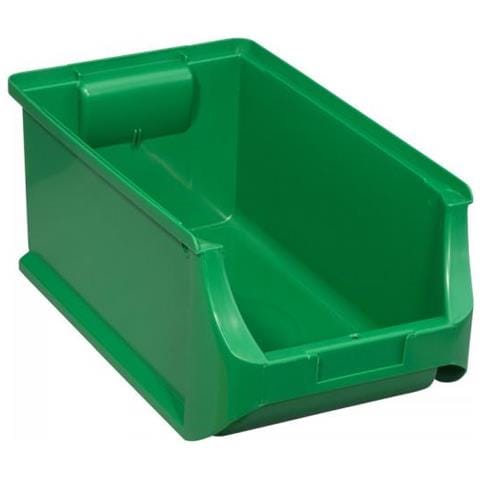 456215 scatola di conservazione Cesto portaoggetti Verde Rettangolare Polipropilene (PP)  - Foto 1