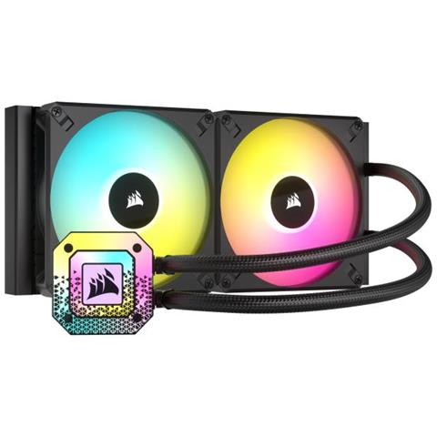 Dissipatore CPU CW-9060069-WW a Liquido per Socket Intel LGA 1150 / 1151/1155 / 1156 / 1200 / 2011/2066 e Socket AMD AM4 / sTR4 / sTRX4 - Foto 1