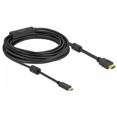 85973 Cavo E Adattatore Video 7 M Usb Tipo-c Hdmi Nero - Foto 1