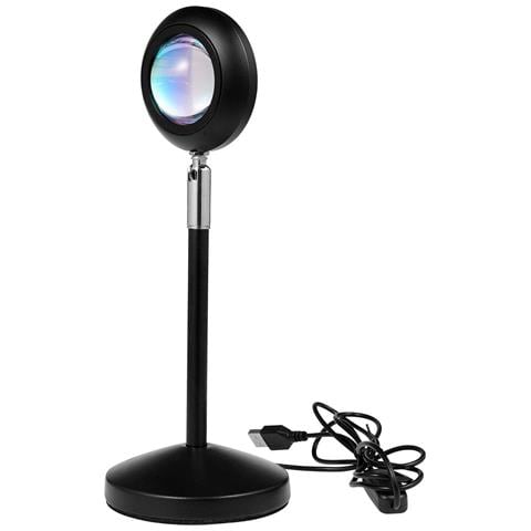 Lampada Intelligente Rgb Sunset Controllo Vocale 180° Fotografia Selfie App - Foto 2