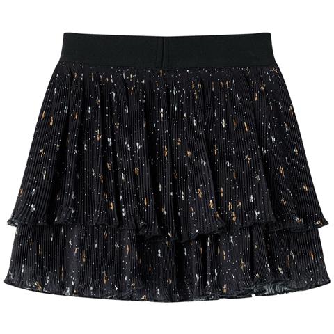 Gonna Da Bambina A Strati Con Design Arricciatura Nera 140 - Foto 2