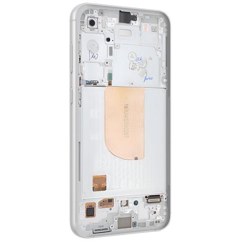 Blocco Completo Per Galaxy S23 Fe Lcd + Vetro Touch + Frame Originale, Bianco - Foto 4