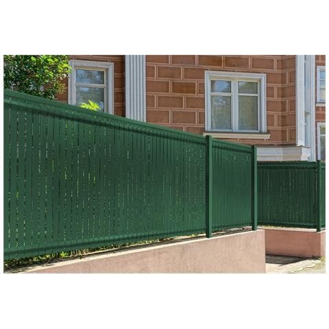 Kit Lamelle Oscuranti In Pvc 10m Cinto H. 120cm Verde - Foto 1