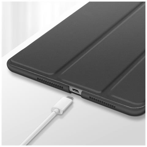 Custodia Per Ipad 10 2022 Con Supporto Video E Sospensione Automatica, Nero - Foto 4