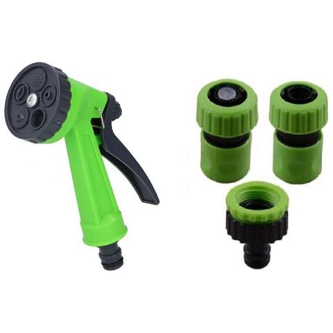 Pistola A Spruzzo Raccordi Per Innaffiare Pompa Irrigazione Giardino Regolabile - Foto 1