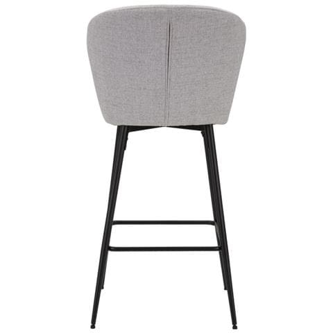 Sgabello Bar Losanna Grigio Set 2 Pz Cm 52x59x108 - Foto 5