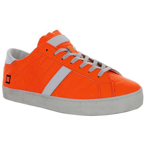 Mezze Scarpe In Pelle Arancione Da Uomo Hill Low 43 - Foto 1