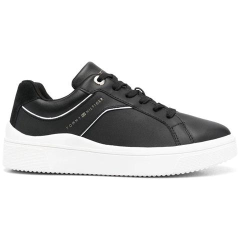 Court Sneaker Sneakers Pelle Scarpe Donna Nero Eu 38, Fw0fw07122 Bds - Foto 1