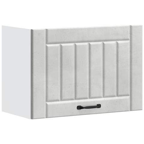 Pensile Da Cucina Lucca Grigio Cemento In Legno Multistrato - Foto 2