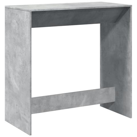 Tavolo Da Bar Grigio Cemento 102x50x103,5 Cm Legno Multistrato - Foto 2