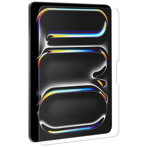 Vetro Temperato 2.5d Per Ipad Pro 13” 2024/2025 Premium Asahi Ultra Resistente, Trasparente - Foto 2